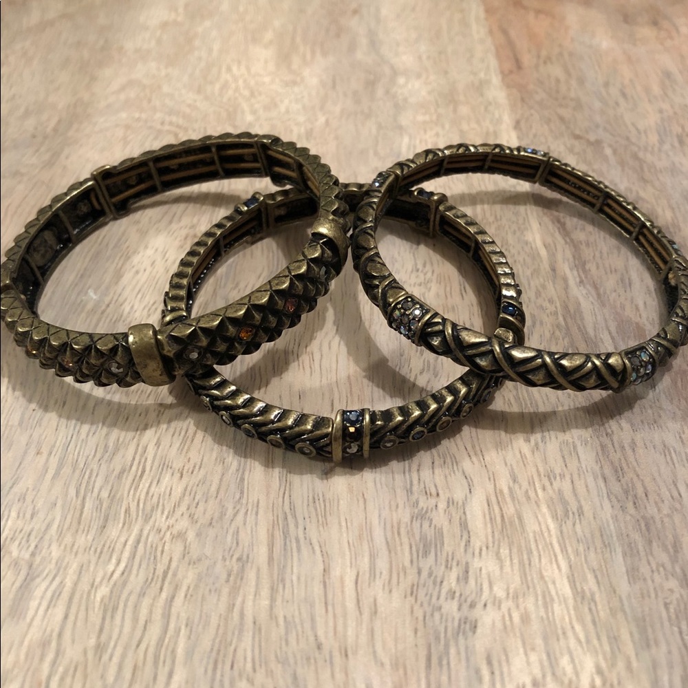 Set of 3 bangle bracelets
